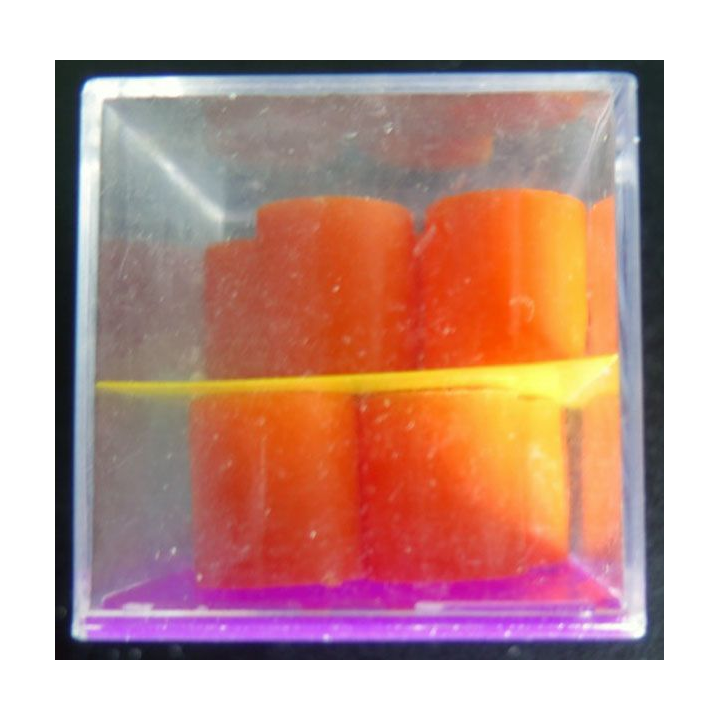 jeu d'adresse 2 dans cube plastique 4 x 4 x 4 cm 