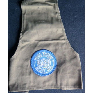 ONU : brassard d'épaule des Nations Unies - United Nations
