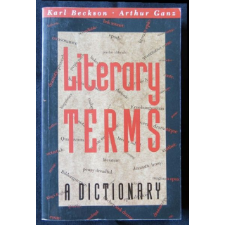 Literary Terms écrit par Karl Bekson aux éditions André Deutsch - F001