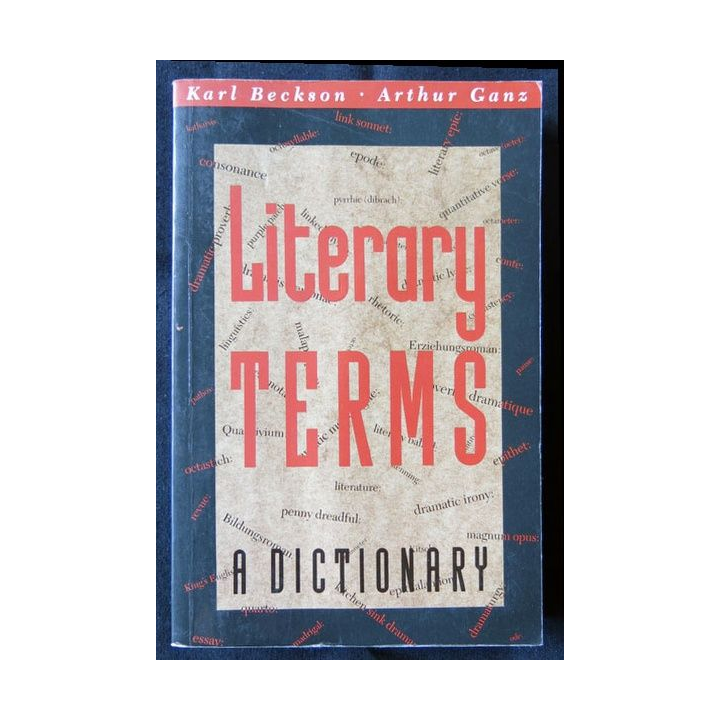 Literary Terms écrit par Karl Bekson aux éditions André Deutsch - F001