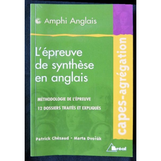 L'épreuve de synthèse en anglais écrit par Patrick Chézaud aux éditions Bréal - F001
