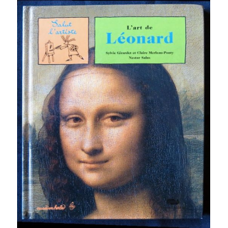L'art de Léonard (Livre jeux) écrit par Sylvie Girardet aux éditions Musée en herbe rmn Grand Palais - F001