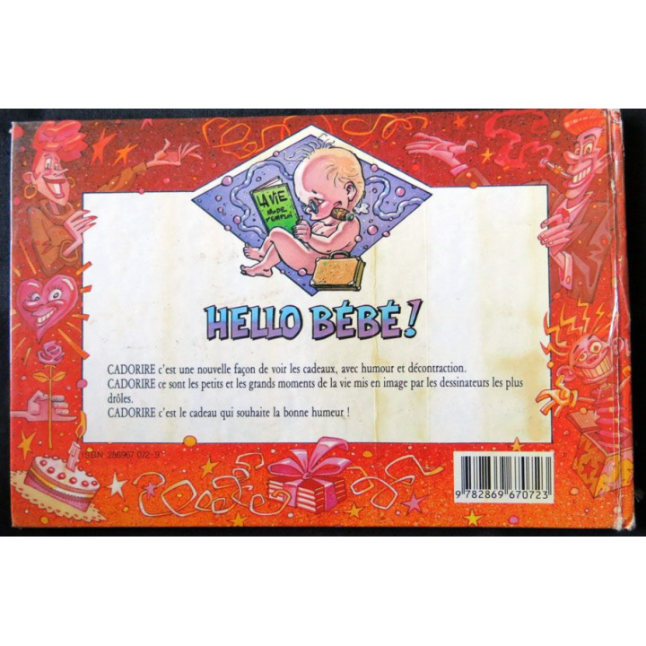 Hello Bébé écrit par Jacky Goupil aux éditions Vents d'Ouest - F001