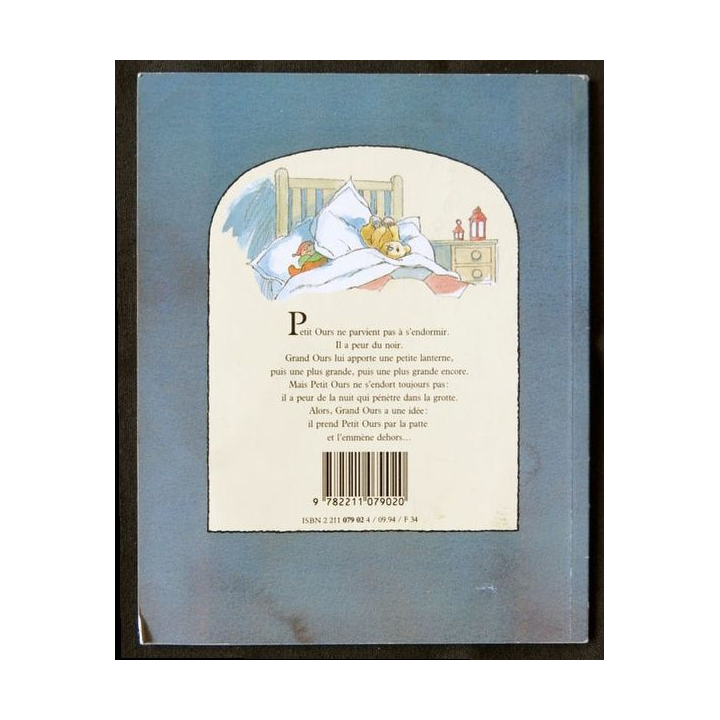 Tu ne dors pas petit ours écrit par Martin Waddell et Barbara Firth aux éditions L'école des loisirs - F001