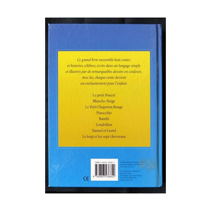 Contes inoubliables écrit par plusieurs auteurs aux éditions Chanteclerc - F001