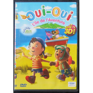 DVD :  Oui-oui - L’île de l'aventure + 3 épisodes, dessin animé - F001