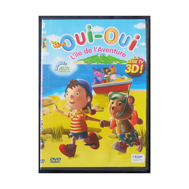 DVD :  Oui-oui - L’île de l'aventure + 3 épisodes, dessin animé - F001