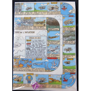 Jeu de l'oie Air Inter l'histoire de l'aviation (neuf sous blister) Editions Tyco