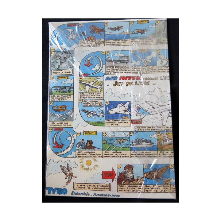 Jeu de l'oie Air Inter l'histoire de l'aviation (neuf sous blister) Editions Tyco