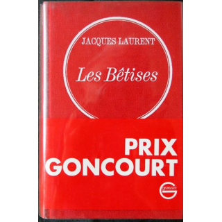 Les bêtises écrit par Jacques Laurent aux éditions Bernard Grasset - F002
