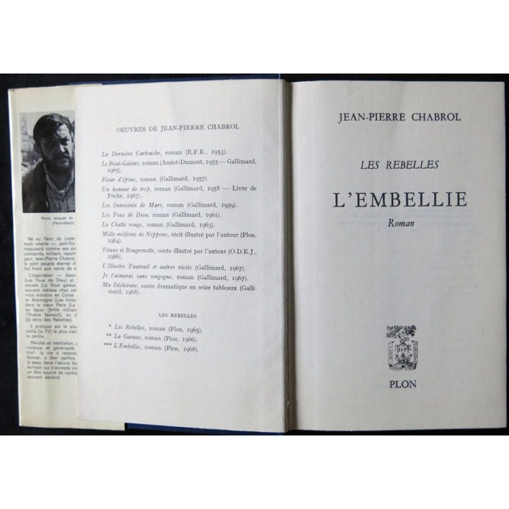 L'embellie écrit par Jean Pierre Chabrol aux éditions  Plon - F002