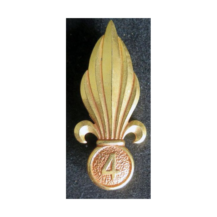 insigne béret 4° régiment étranger d'infanterie Drago grenade REI