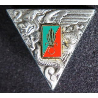 insigne du 2° REP réalisé par Arthus Bertrand pour les Editions Atlas