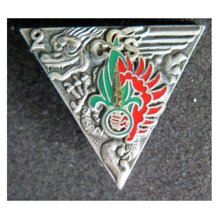 2° REP  CCS 2° régiment étranger parachutiste Camerone 95 Destrée