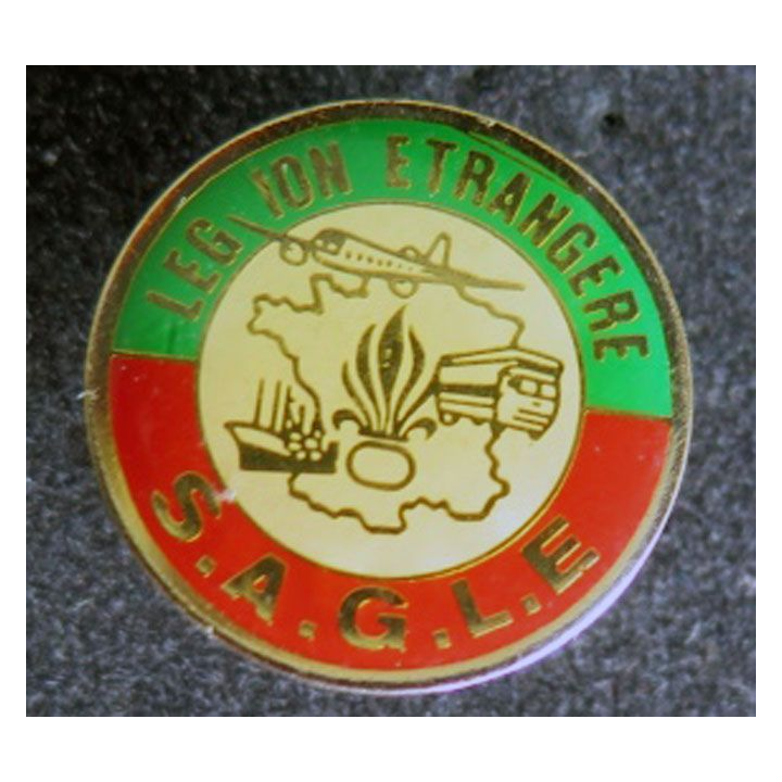 SAGLE : pin's du service des achats de la légion étrangère