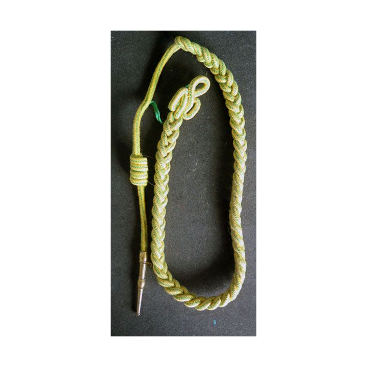 fourragère de la médaille militaire aiguillette dorée