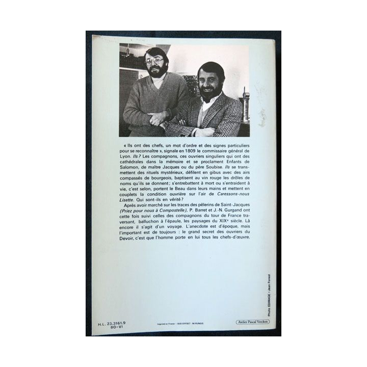 Ils voyageaient La France écrit par P. Barret - J.N Gurgand aux éditions Hachette - F003