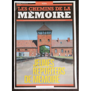 Les Chemins de la mémoire N° 264 Octobre 2018 sur les jeunes reporters de mémoire