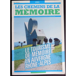 Les Chemins de la mémoire N° 263 Août 2018 sur le tourisme de mémoire