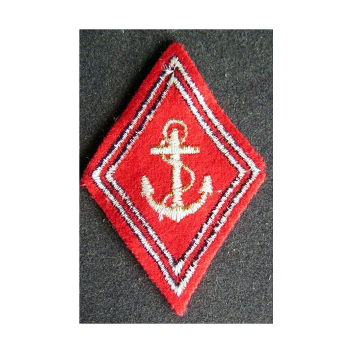 LOSANGE DE BRAS MODÈLE 45 : artillerie de marine cadre