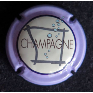 Capsule Muselet de champagne générique n° 717d contour violet