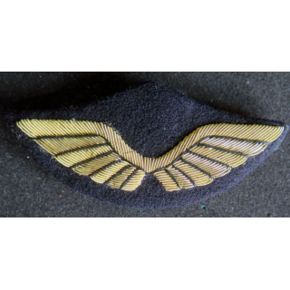 Insigne tissu de casquette d'officier de l'armée de l'air en cannetille