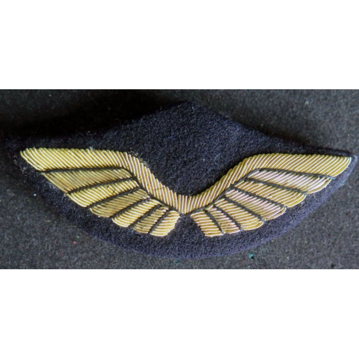 Insigne tissu de casquette d'officier de l'armée de l'air en cannetille