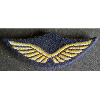 Insigne tissu de casquette d'officier de l'armée de l'air en cannetille