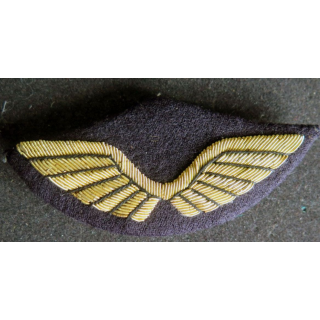 Insigne tissu de casquette d'officier de l'armée de l'air en cannetille