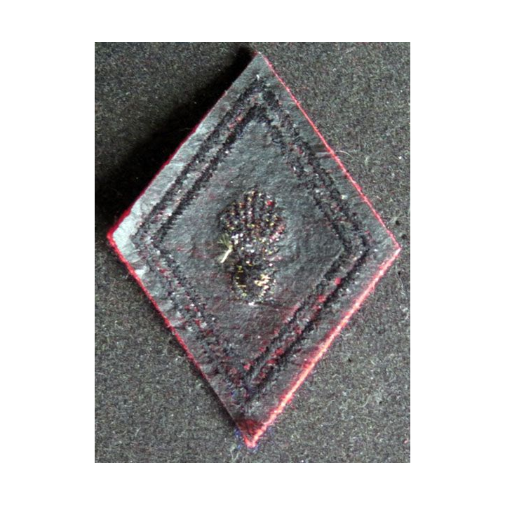 LOSANGE DE BRAS MODÈLE 45 : artillerie cadre fils dorés