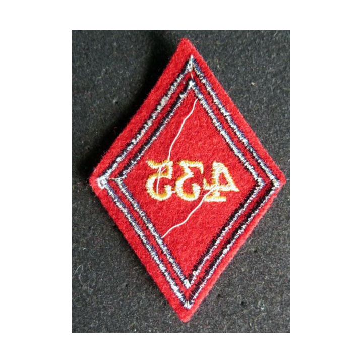 LOSANGE DE BRAS MODÈLE 45 : 435° régiment d'artillerie antiaérienne