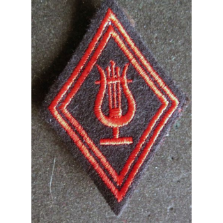 LOSANGE DE BRAS MODÈLE 45 : musique infanterie troupe