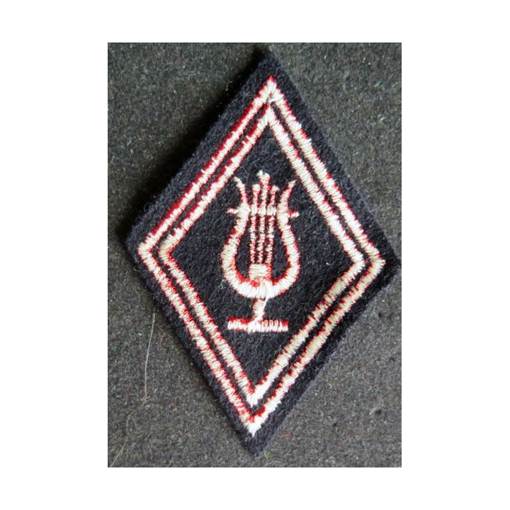 LOSANGE DE BRAS MODÈLE 45 : musique infanterie troupe