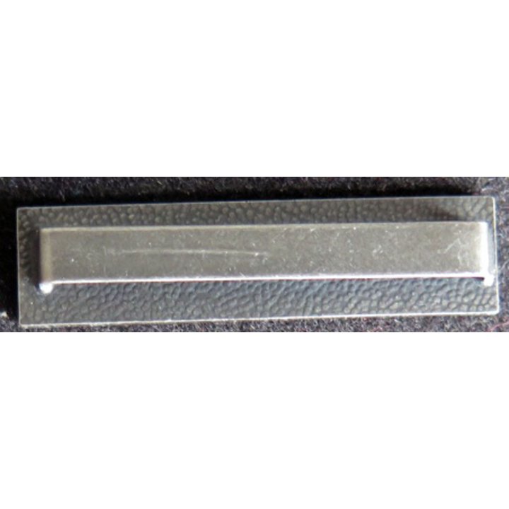 Barrette " ARTILLERIE " en métal argenté