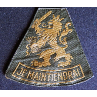 Insigne tissu je maintiendrai  de l'armée hollandaise