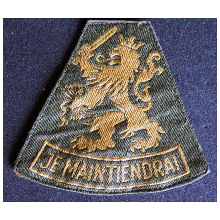 Insigne tissu je maintiendrai  de l'armée hollandaise