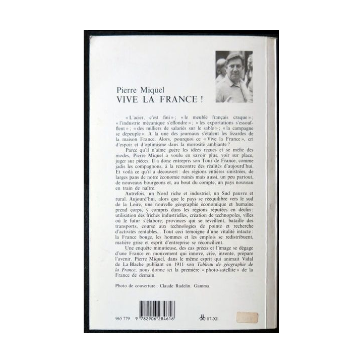 Vive la France écrit par Pierre Miquel édité par la  Librairie Seguier - F004