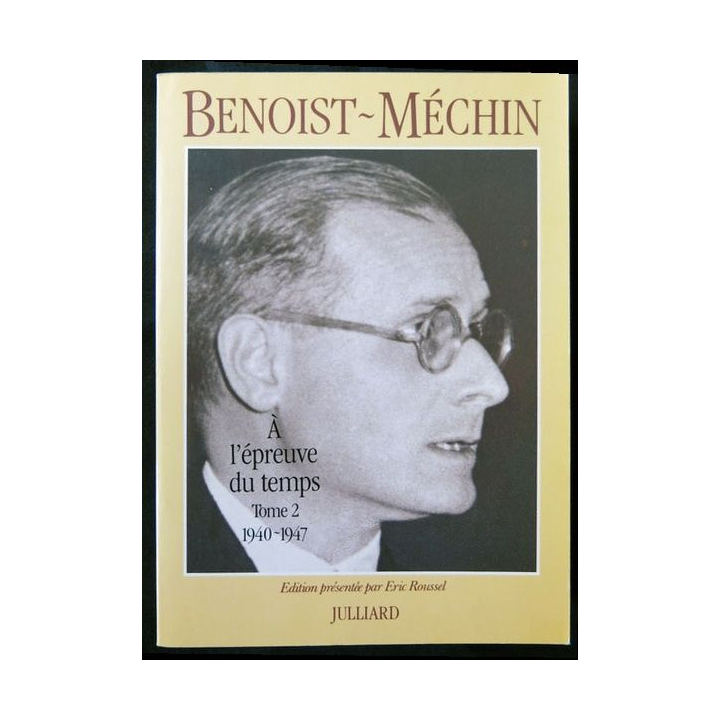 v écrit par Benoist-Méchin aux éditions Julliard - F005