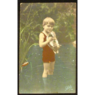 ENFANT ET CANARD