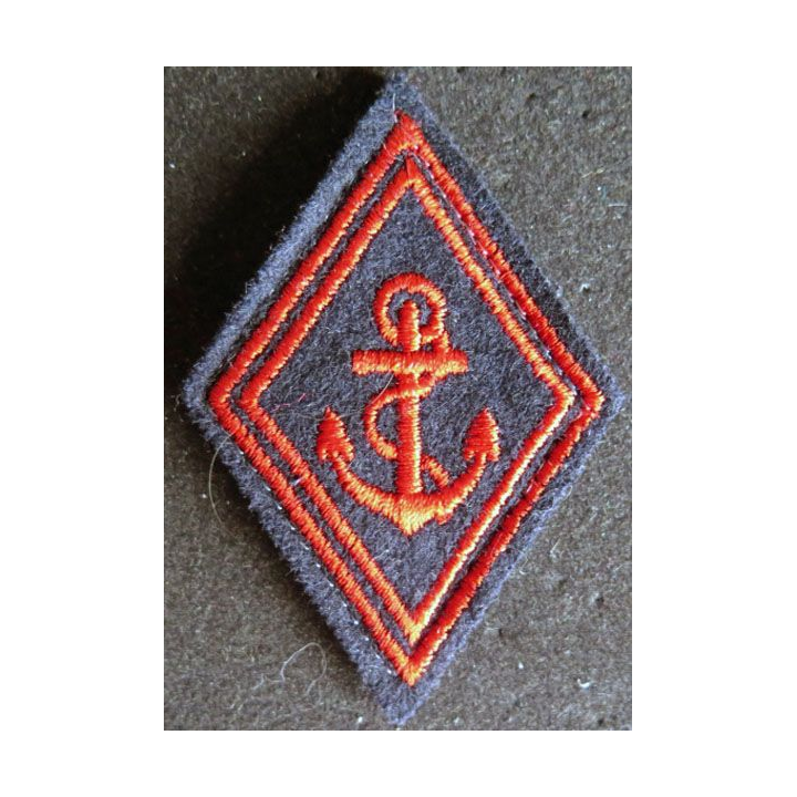 LOSANGE DE BRAS MODÈLE 45 : RIMA régiment troupe de marine troupe