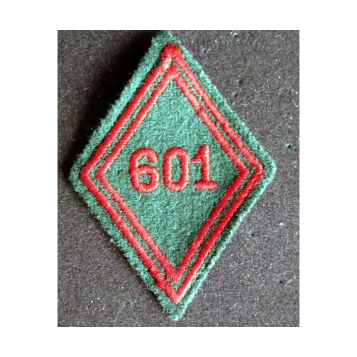 LOSANGE DE BRAS MODÈLE 45 : 601° CCR Circulation routière train troupe