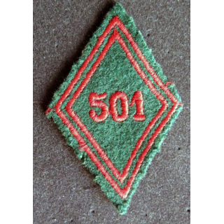 LOSANGE DE BRAS MODÈLE 45 : 501° groupe de transport train troupe