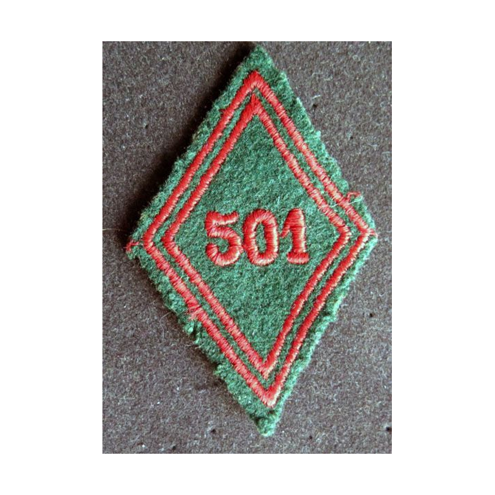 LOSANGE DE BRAS MODÈLE 45 : 501° groupe de transport train troupe