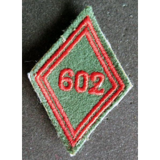 LOSANGE 602° GCR Groupe de Circulation routière train troupe