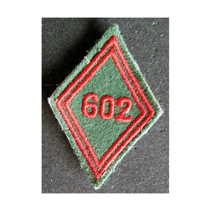 LOSANGE 602° GCR Groupe de Circulation routière train troupe