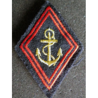 LOSANGE RIMA régiment troupe de marine cadre avec crochets