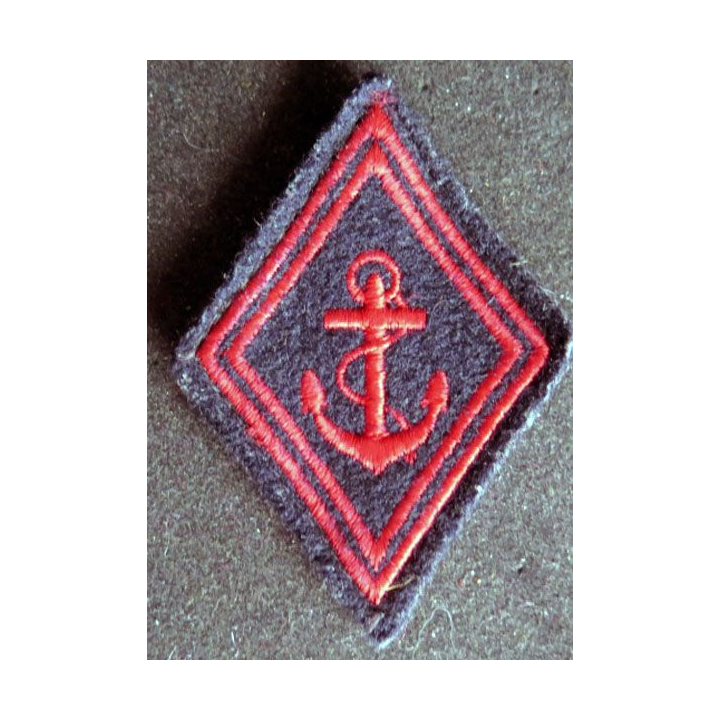 LOSANGE DE BRAS MODÈLE 45 : RIMA régiment troupe de marine troupe