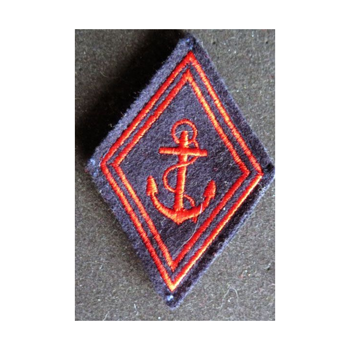LOSANGE DE BRAS MODÈLE 45 : RIMA régiment troupe de marine troupe