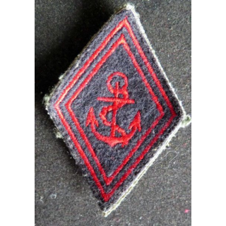 LOSANGE DE BRAS MODÈLE 45 : RIMA régiment troupe de marine troupe