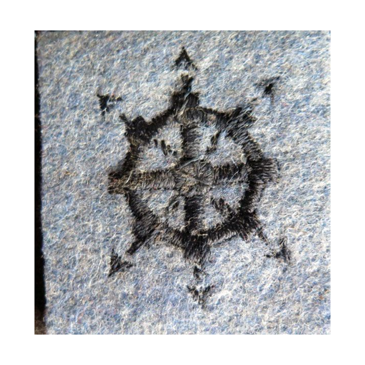 Tenue bleue horizon 1914-1918 insigne manche brevet électro mécanicien